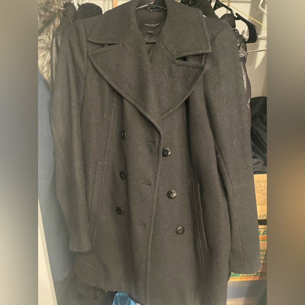 Marc New York Women’s Grey Pea Coat